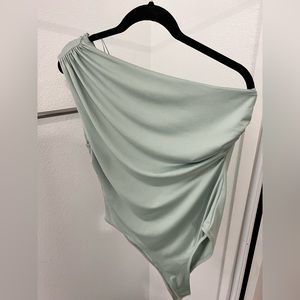 One shoulder bodysuit